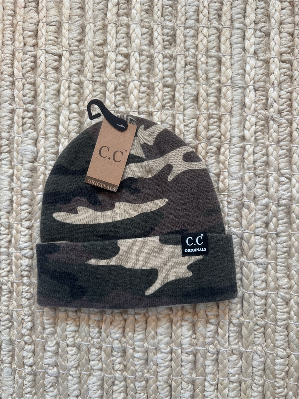 CC Original Unisex Camouflage Beanie Hat
